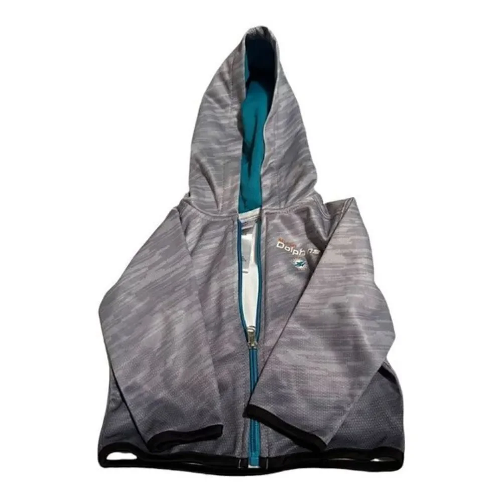 Nfl Miami Dolphins Boys Toddlers Lightweight Jacket
